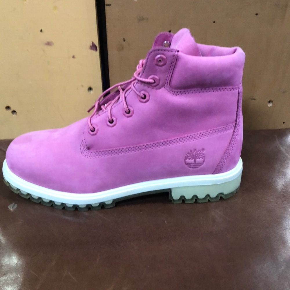 Pink timberlands
